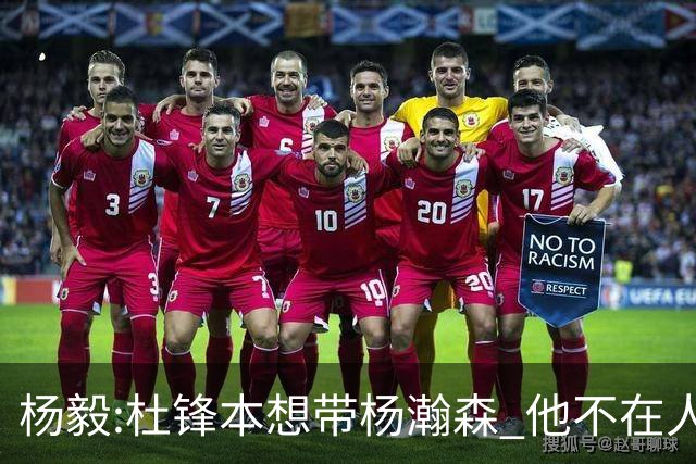杨毅:杜锋本想带杨瀚森 他不在人才库只能作罢